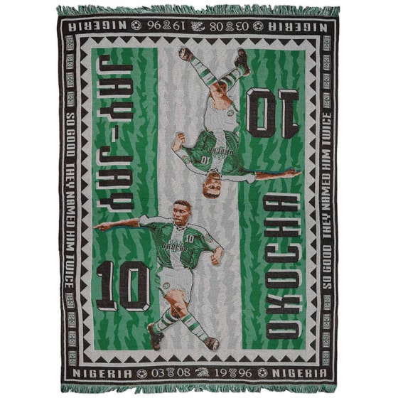 Jay-Jay Okocha Nigeria Tapestry Rug