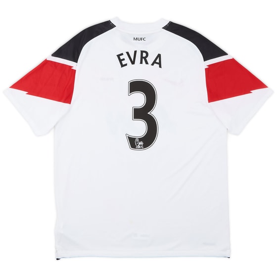 2010-12 Manchester United Away Shirt Evra #3