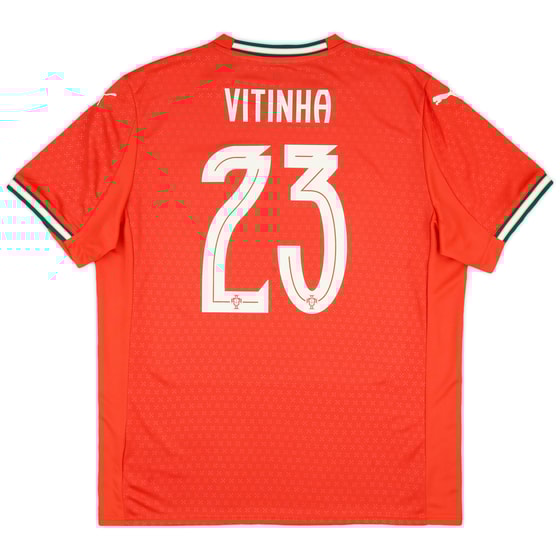 2025-26 Portugal Home Shirt Vitinha #23