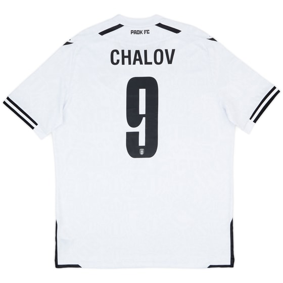 2024-25 PAOK Away Shirt Chalov #9 (XL)