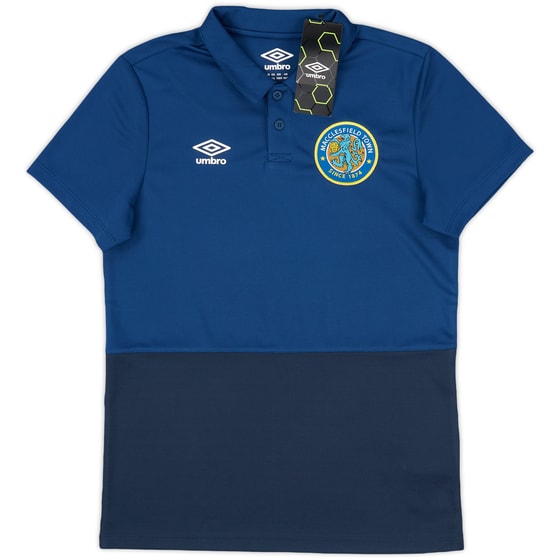 2016-17 Macclesfield Umbro Polo Shirt (XL.Boys)