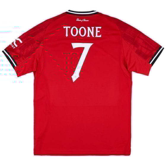 2025-26 Manchester United Home Shirt Toone #7