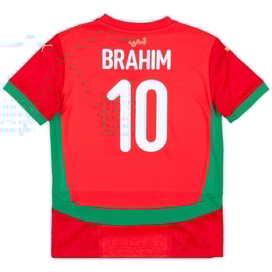 2024-25 Morocco Home Shirt Brahim #10 (KIDS)