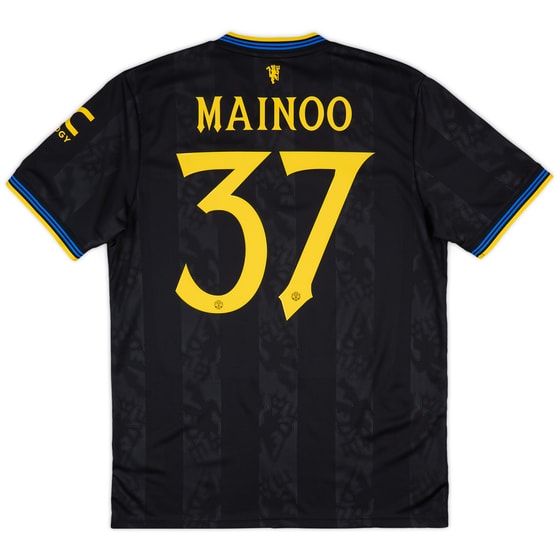 2025-26 Manchester United Third Shirt Mainoo #37