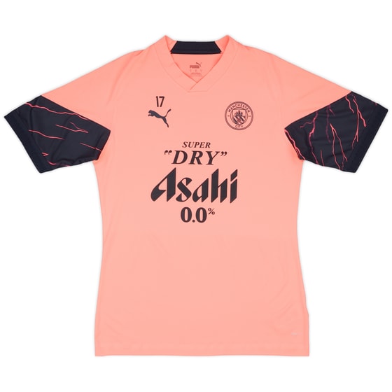 2023-24 Manchester City Player Issue Pro Training Shirt #17 (De Bruyne) - 7/10 - (M)