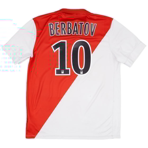 2014-15 Monaco Home Shirt Berbatov #10 - 5/10 - (L)