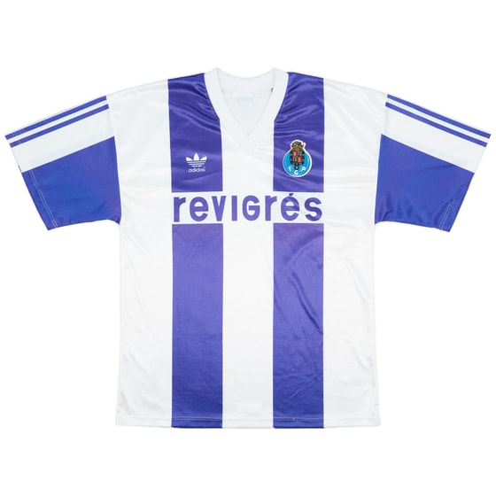 1990-92 Porto Home Shirt - 7/10 - (L)