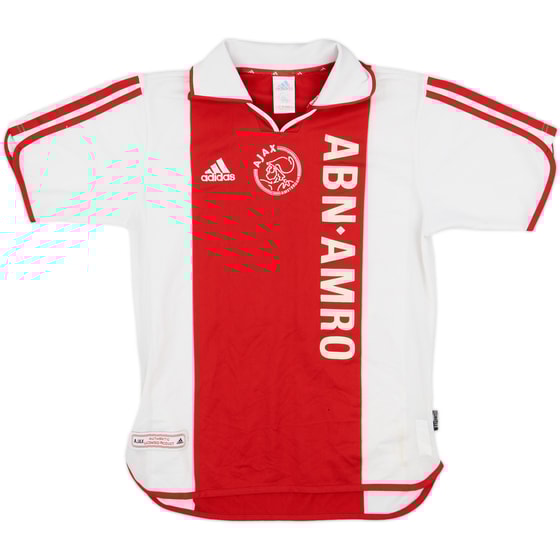 2000-01 Ajax Centenary Home Shirt - 6/10 - (XL.Boys)