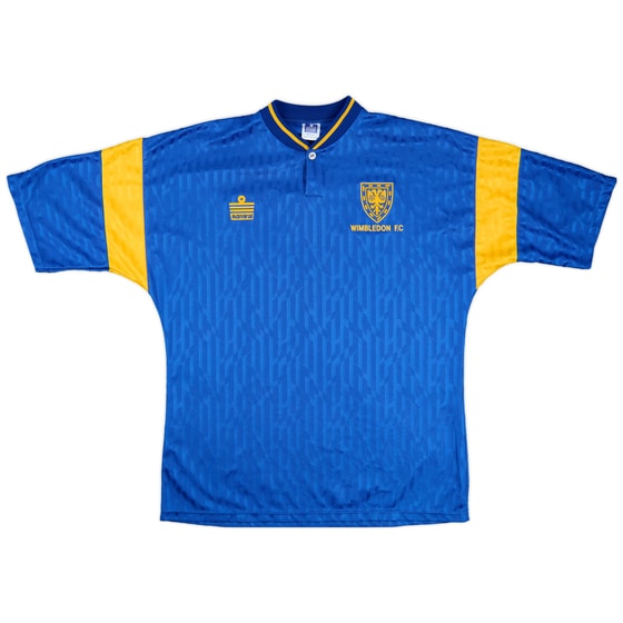1991-92 Wimbledon Home Shirt - 10/10 - (L)