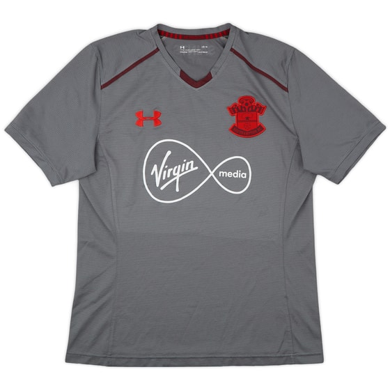2017-18 Southampton Staff Issue Under Armour Training Shirt AG - 6/10 - (L)