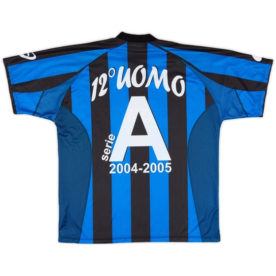 2004-05 Atalanta Basic '12 Uomo' Home Shirt (XL)
