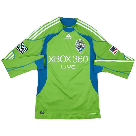 2009-10 Seattle Sounders Player Issue Home L/S Shirt - 8/10 - (XL)