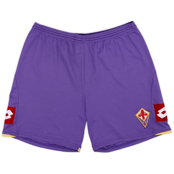 2009-10 Fiorentina Home Shorts - 9/10 - (L)