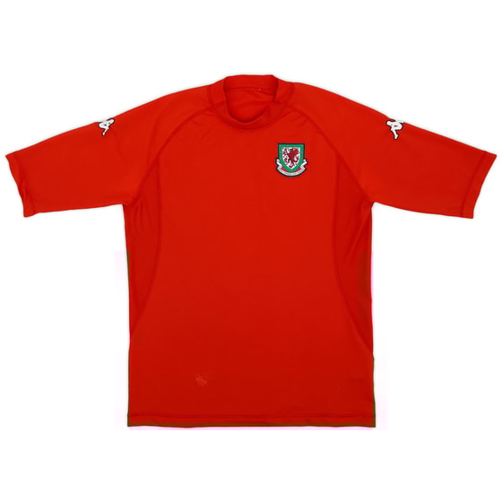 2000-01 Wales Home Shirt - 9/10 - (XL)