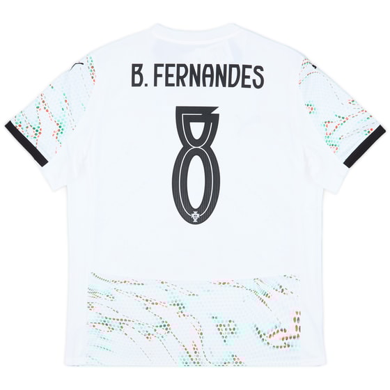 2025-26 Portugal Away Shirt B.Fernandes #8
