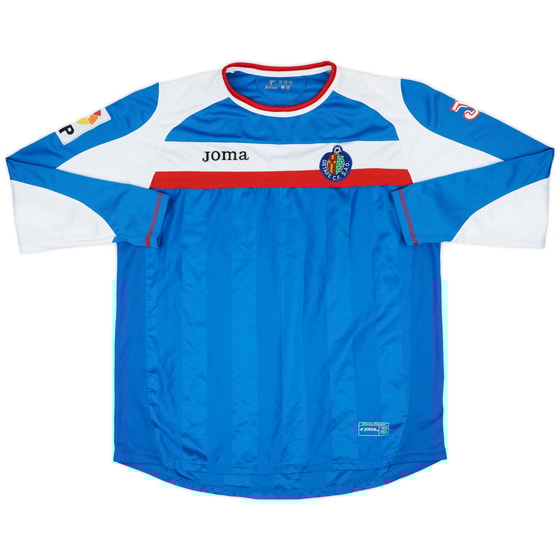 2007-08 Getafe Home L/S Shirt - 8/10 - (XL)