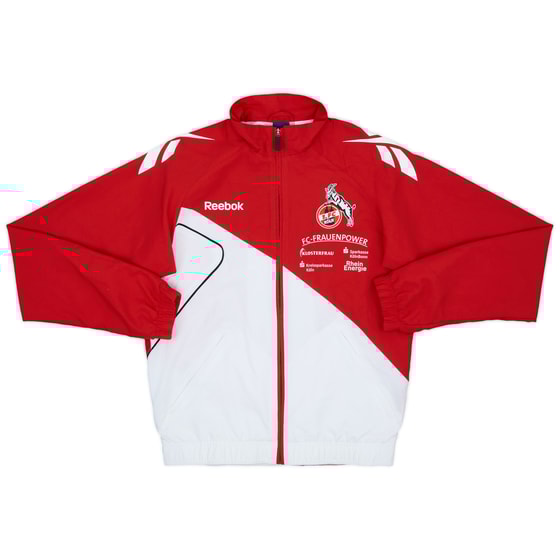 2010-11 Koln Reebok Player Issue Track Jacket - 9/10 - (S)