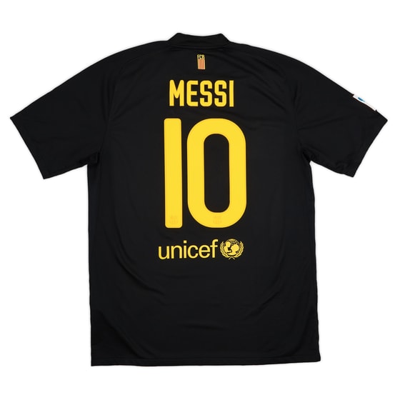 2011-12 Barcelona Away Shirt Messi #10