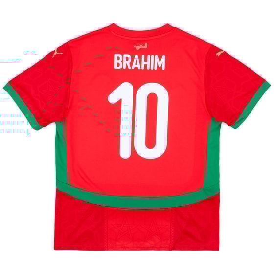 2024-25 Morocco Home Shirt Brahim #10