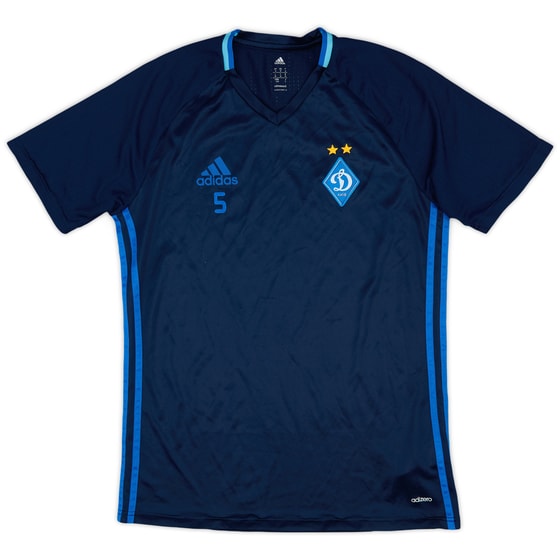 2016-17 Dynamo Kyiv adidas Player Issue Training Shirt #5 - 8/10 - (M)