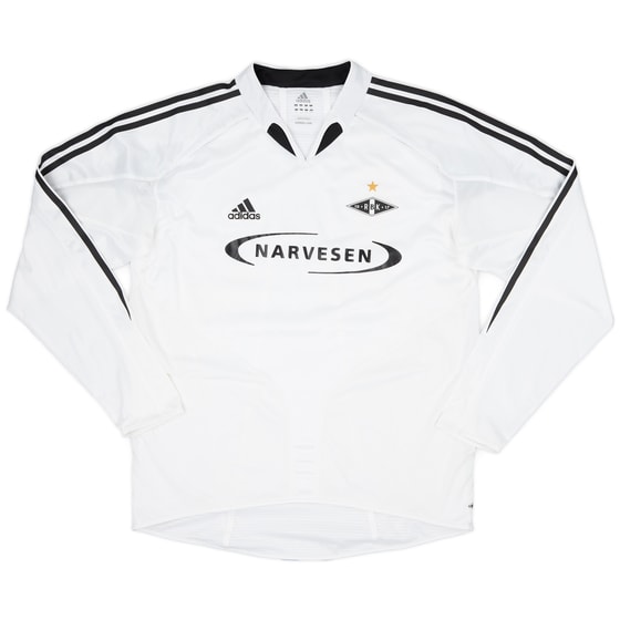 2004-05 Rosenborg Player Issue Home L/S Shirt - 7/10 - (XL)