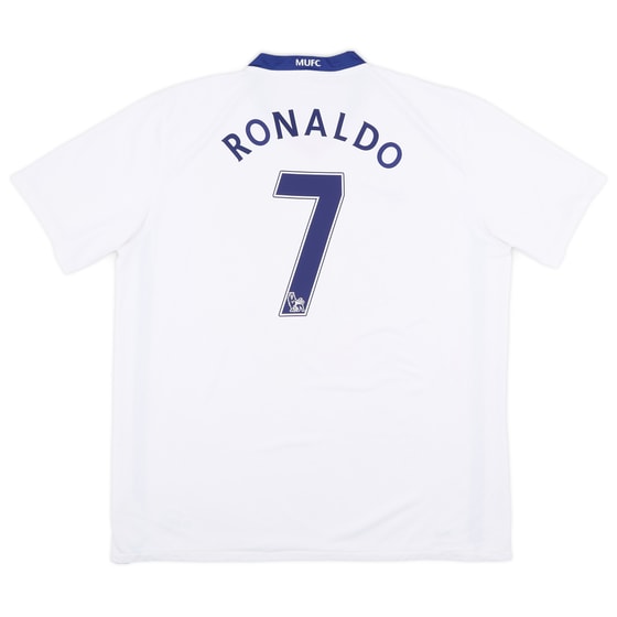 2008-10 Manchester United Away Shirt Ronaldo #7 - 5/10 - (XXL)