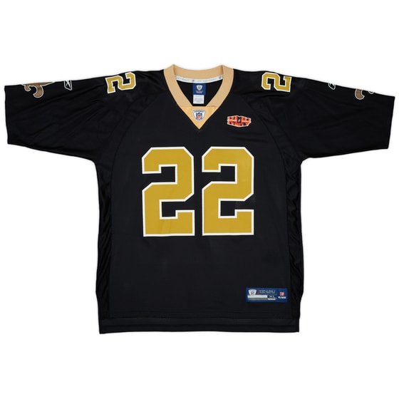 2010 New Orleans Saints Porter #22 Reebok On Field Home Jersey - 9/10 - (XL)