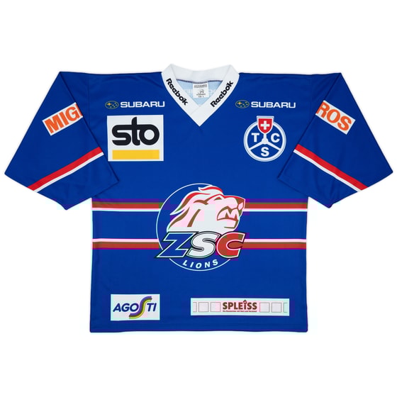 2005-06 ZSC Lions Ochsner Home Jersey - 9/10 - (XL)