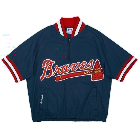 1990s Atlanta Braves Majestic Training Jacket - 8/10 - (M)