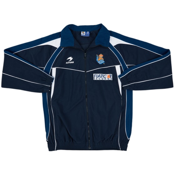1998-00 Real Sociedad Astore Track Jacket - 8/10 - (L)