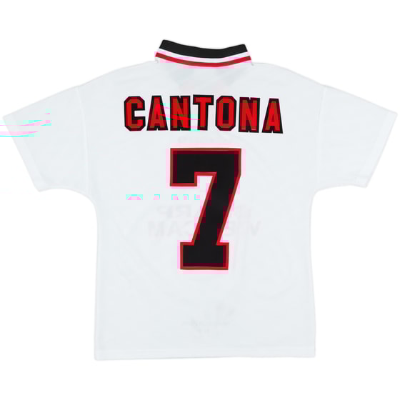 1996-97 Manchester United Away Shirt Cantona #7 - 6/10 - (Y)