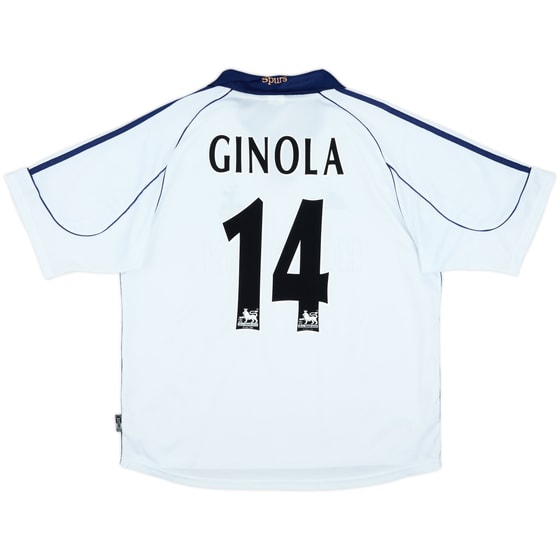 1999-01 Tottenham Home Shirt Ginola #14 - 8/10 - (L)