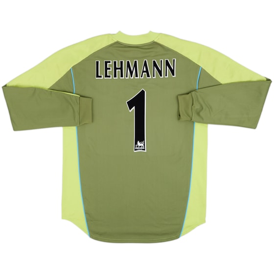 2003-04 Arsenal GK Shirt Lehmann #1 - 8/10 - (L)