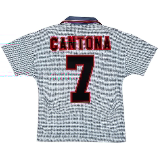 1995-96 Manchester United Away Shirt Cantona #7 - 7/10 - (Y)