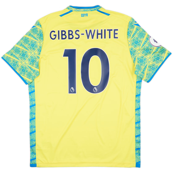 2022-23 Nottingham Forest Away Shirt Gibbs-White #10 (XXL)