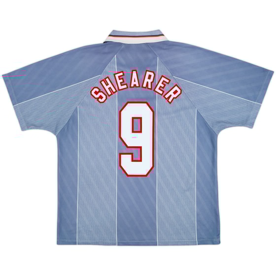 1996-97 England Away Shirt Shearer #9 - 6/10 - (L)