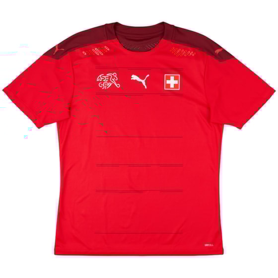 2020-21 Switzerland Authentic Home Shirt - 10/10 - (L)