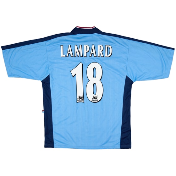 1997-98 West Ham Away Shirt Lampard #18 - 8/10 - (L)