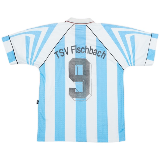 1996-98 Argentina Home Shirt #9 - 6/10 - (M)