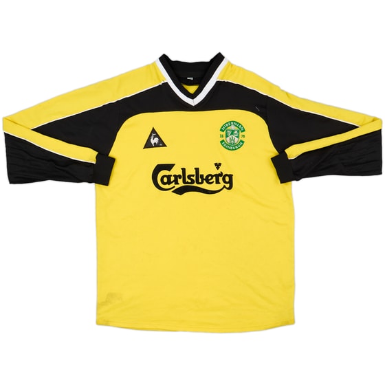 2002-03 Hibernian GK Shirt - 8/10 - (M)