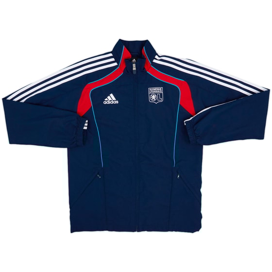 2010-11 Lyon adidas Track Jacket - 9/10 - (S/M)