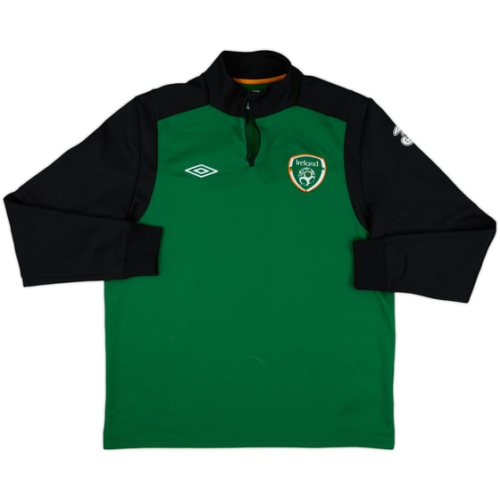 2012-13 Ireland Umbro 1/4 Zip Drill Top - 5/10 - (XL)