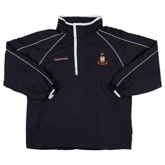 2005-06 Bradford City Surridge 1/4 Zip Rain Jacket - 8/10 - (S)