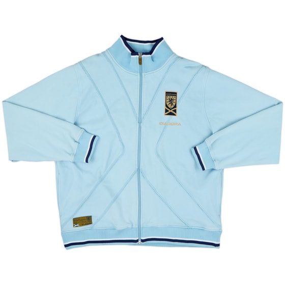 2007-08 Scotland Diadora Track Jacket - 8/10 - (L)