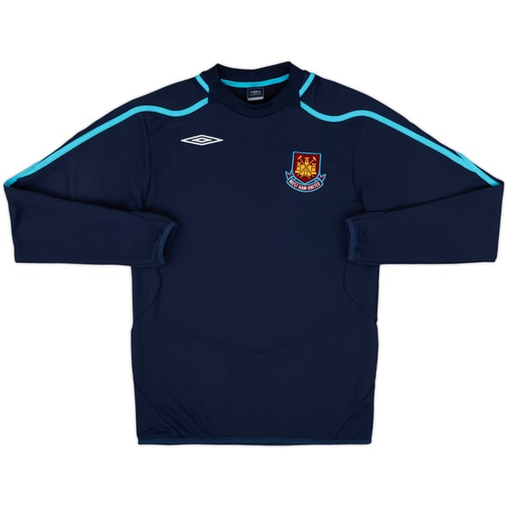 2009-10 West Ham Umbro Sweat Top - 8/10 - (S)