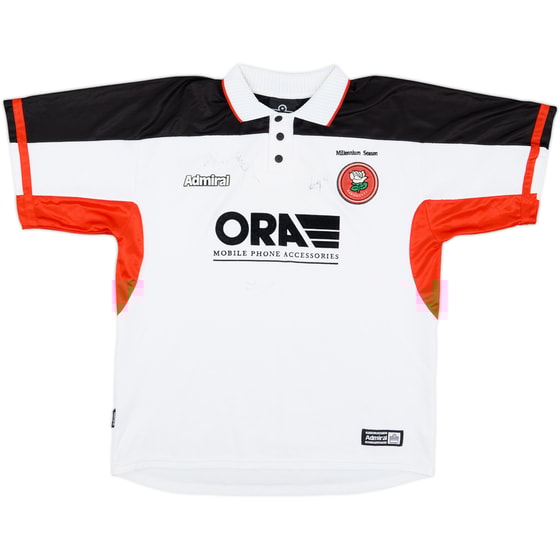 1999-00 Barnsley Signed Away Shirt - 8/10 - (L)