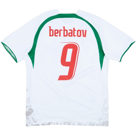 2006-08 Bulgaria Home Shirt Berbatov #9 - 6/10 - (M)