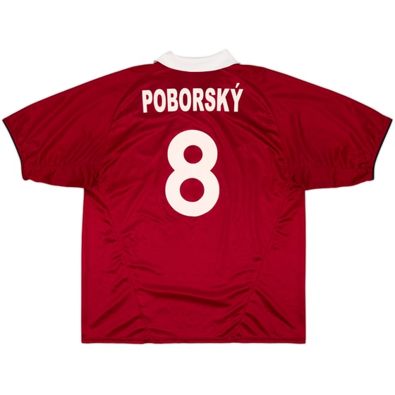 2003-04 Sparta Prague Home Shirt Poborsky #8 - 7/10 - (XL)