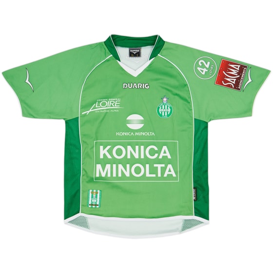 2004-05 Saint Etienne Home Shirt - 9/10 - (M)