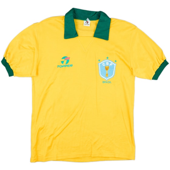 1990 Brazil Home Shirt - 9/10 - (M)